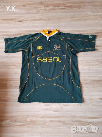 Оригинална мъжка тениска Canterbury x South Africa Rugby / Season 07-08, снимка 1 - Тениски - 46695188