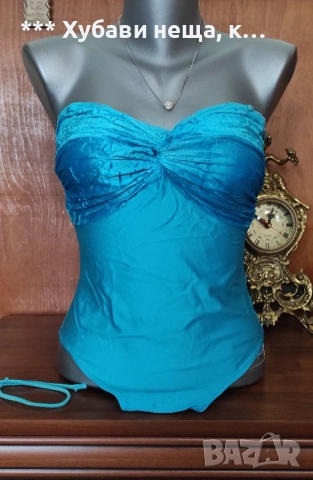 👀МоРе💥Парео 2-3ХЛ👀💥 ☀️ ⛱ 😎Бански, шапка, сатенено парео, гащеризон🌅🐬🐠🏝️, снимка 12 - Бански костюми - 46288036