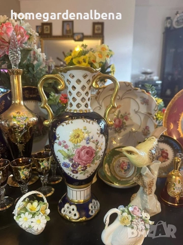 Home&Garden Albena – Ваза Royal Dux Bohemia, Чехословакия, ок. 1908 г., снимка 11 - Вази - 54040260