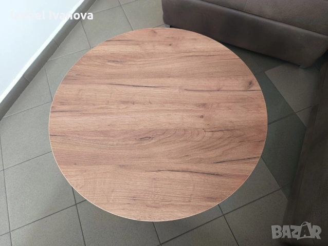 Нова холна маса с метални крака, снимка 3 - Маси - 53780425