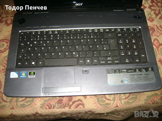 Acer Aspire 7736ZG - 17.3 LED, Dual Core, 4 GB RAM, 320 GB HDD, снимка 3 - Лаптопи за дома - 53928347