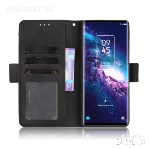 TCL 20 Pro 5G Wallet Кожен Калъф и Протектор, снимка 7 - Калъфи, кейсове - 48199846