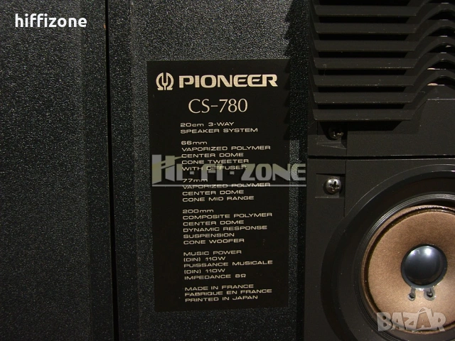 Тонколони   Pioneer cs-780 /2 , снимка 8 - Тонколони - 53572994