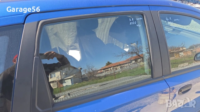 Задно дясно странично стъкло за Chevrolet Aveo 1.2 82к.с. 2010г. 4 врати 