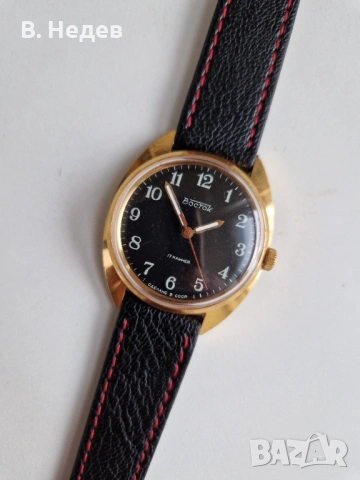 ВОСТОК кал. 2409 - командирската машина! СССР, Au 10, каса 36,0мм! НОВ!, снимка 3 - Мъжки - 54234338