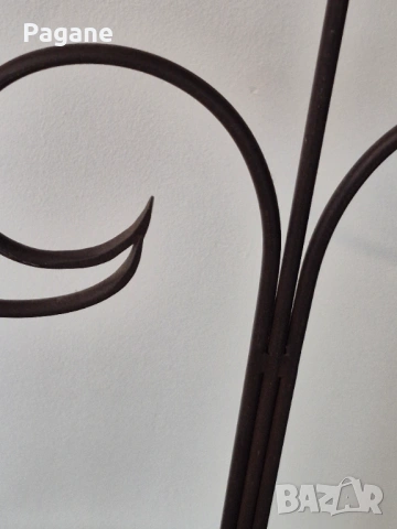  Метален свещник с винтидж дизайн – 53 см, снимка 5 - Декорация за дома - 53294194