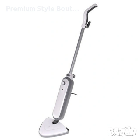 Мощен парен моп 1300W – дълбоко почистване, 25 г/мин пара и приставка за килими, снимка 15 - Други стоки за дома - 54157618