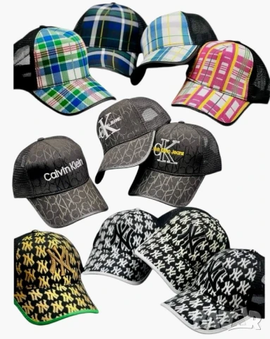 шапки с козирка gucci louis vuitton calvin klein jeans , снимка 9 - Шапки - 50748830