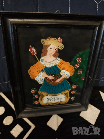 Страхотна картина найвизъм върху стъкло, снимка 3 - Картини - 51738157