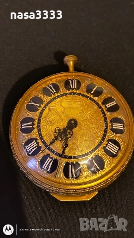 швейцарски будилник , снимка 8 - Антикварни и старинни предмети - 54258578