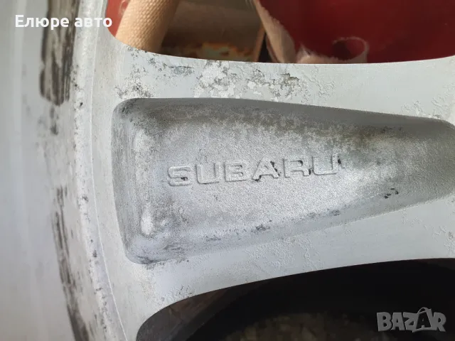 Джанти Субару 5x100x7J17ет55, снимка 13 - Гуми и джанти - 50153275