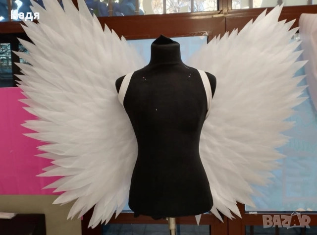 Ангелски крила за декор,фотосесия,парти,танци, снимка 6 - Други - 52116619