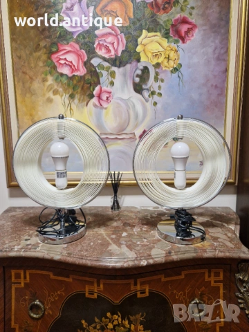 Чифт страхотни испански нощни лампи , снимка 6 - Настолни лампи - 53672906