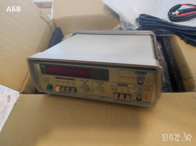 Продава се нов професионален честотомер / брояч до 2700МХц - GW INSTEK GFC-8270H, снимка 8 - Друга електроника - 53879608