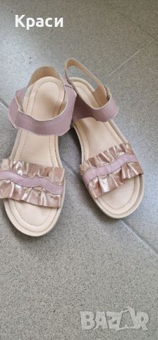 Дамски сандали от естествена кожа , снимка 1 - Сандали - 45947636