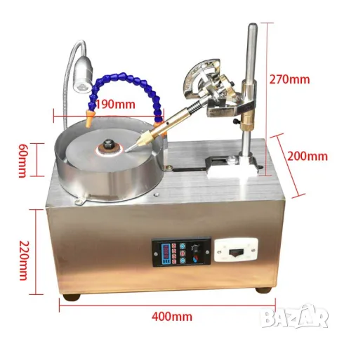Продавам нова Машина за шлифоване на скъпоценни камъни , снимка 4 - Други инструменти - 47080053