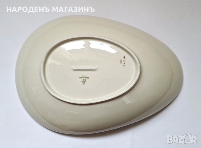 ESCHENBACH - Немски порцелан голяма фруктиера с дълбочина с формата на гондола цветя купа, снимка 17 - Други ценни предмети - 54229514