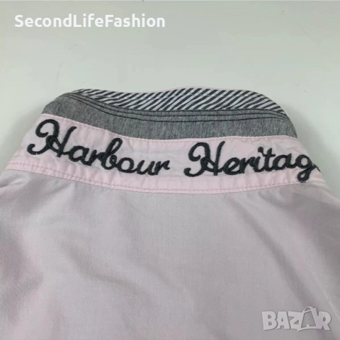 Дамска риза с дълъг ръкав Gaastra Harbour Heritage размер XXL розова, снимка 3 - Ризи - 52516615