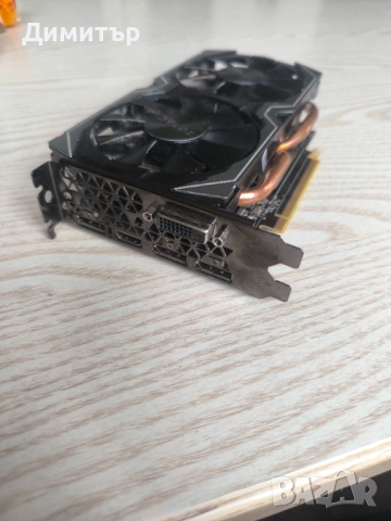 Видео карта ZOTAC GeForce® GTX 1060 AMP! Edition, 6GB GDDR5, 192-bit, снимка 2 - Видеокарти - 53922113