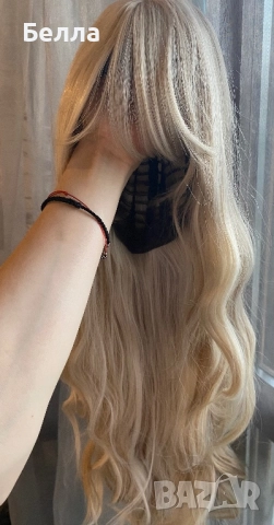 НОВА естествена перука! 100% високо качество, снимка 2 - Аксесоари за коса - 52065930
