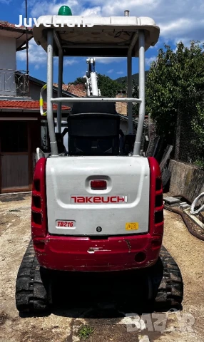 Мини Багер Takeuchi TB216, снимка 4 - Индустриална техника - 51072091