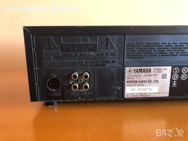 YAMAHA K-340, снимка 9 - Декове - 46587877