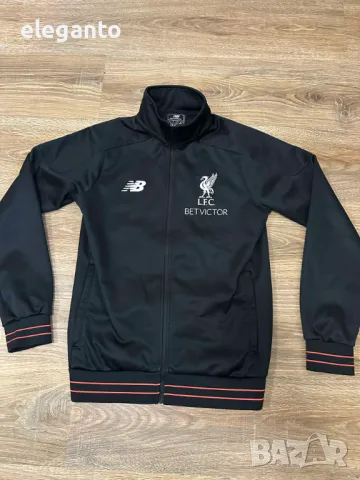 Liverpool x New Balance мъжко тренировъчно горнище  размер S, снимка 1 - Спортни дрехи, екипи - 48548499