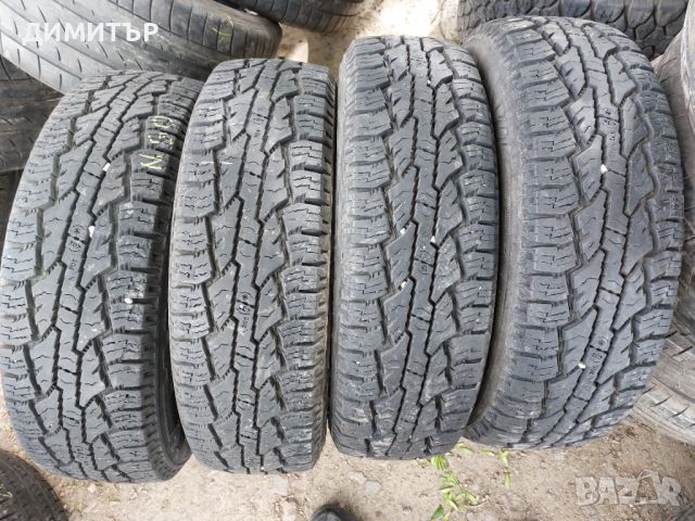 4бр.всесезонни гуми за кал  Nokian 225 75 16  цената е за брой!, снимка 1 - Гуми и джанти - 45749139