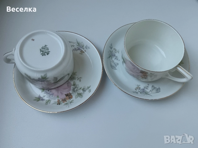 Розентал, двойни сетове за чай, 300 мл, снимка 5 - Антикварни и старинни предмети - 52424571