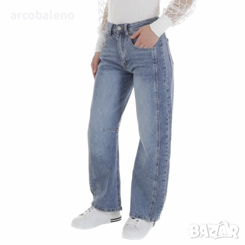 Дамски дънки с висока талия , снимка 7 - Дънки - 51946715