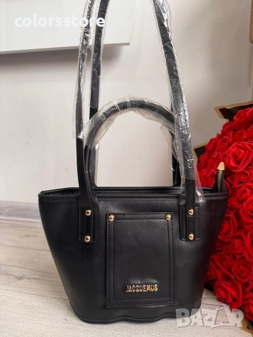 Черна чанта Jacquemus - IM776, снимка 5 - Чанти - 34711810