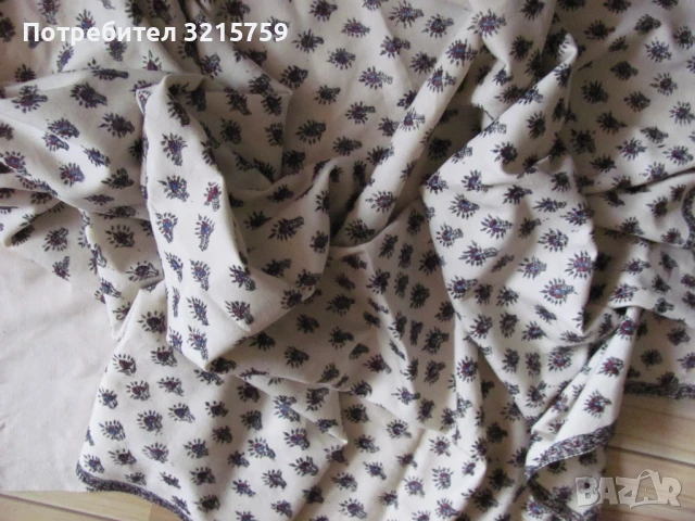 Покривка, ръчна бродерия , монограм 185х 92см., снимка 8 - Антикварни и старинни предмети - 50930185