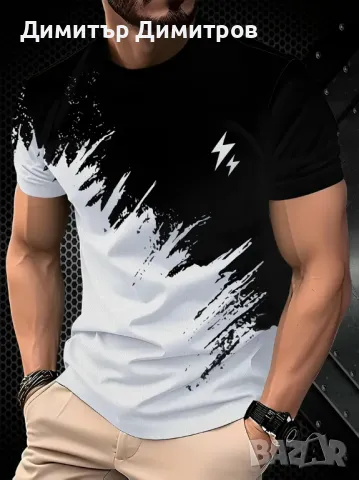 Тениски с двустранен 3 D принт Размер XL 52 -10 лв; 3 броя за 25лв, снимка 11 - Тениски - 50381425