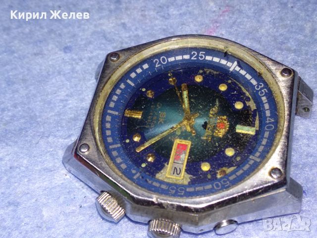 ORIENT SK Crystal 21 JEWELS Japan СТАР КОЛЕКЦИОНЕРСКИ МЕХАНИЧЕН ЧАСОВНИК ОРИЕНТ 43433, снимка 13 - Антикварни и старинни предмети - 46509800