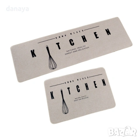 6421 Кухненска пътека и стелка Kitchen, комплект постелки 38×58 см и 38×118 см
