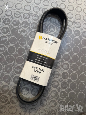 FLENNOR 57390 Пистов ремък PEUGEOT RENAULT CITROEN FIAT OPEL дължина [mm]:1450 OE 55350420 5PK1450