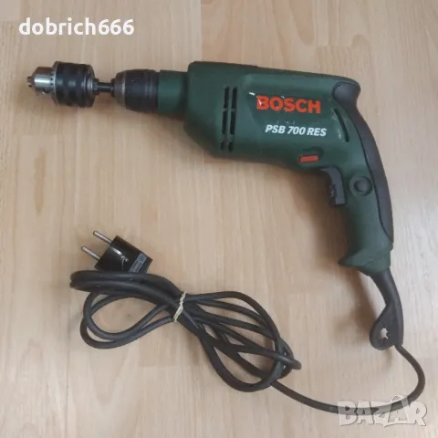 Ударна бормашина дрелка Bosch 700W, снимка 1 - Бормашини - 47566463