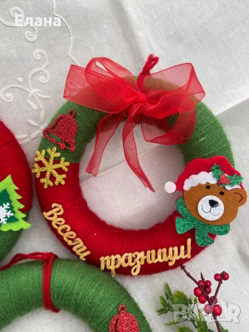 Коледни венци , снимка 4 - Коледни подаръци - 52440107