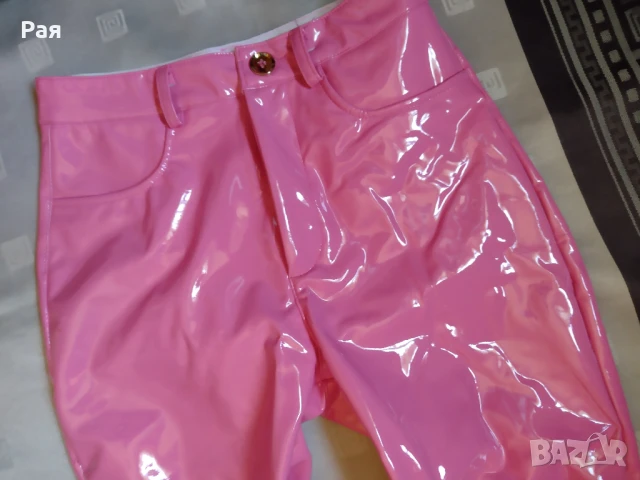 Латексов розов панталон, снимка 4 - Панталони - 50742121