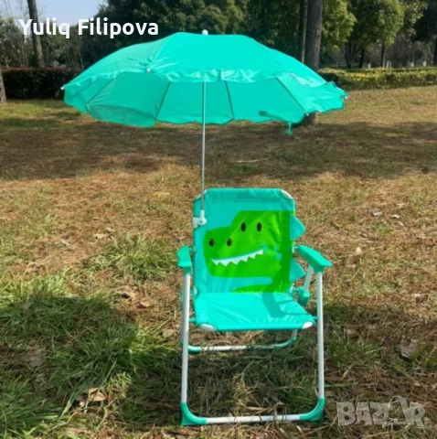 Детски сгъваем стол с чадър NS6332, снимка 6 - Столове - 49910629