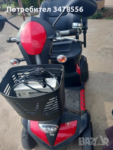 инвалидна електрическа количка ( четириколка), снимка 2 - Инвалидни скутери - 53974424