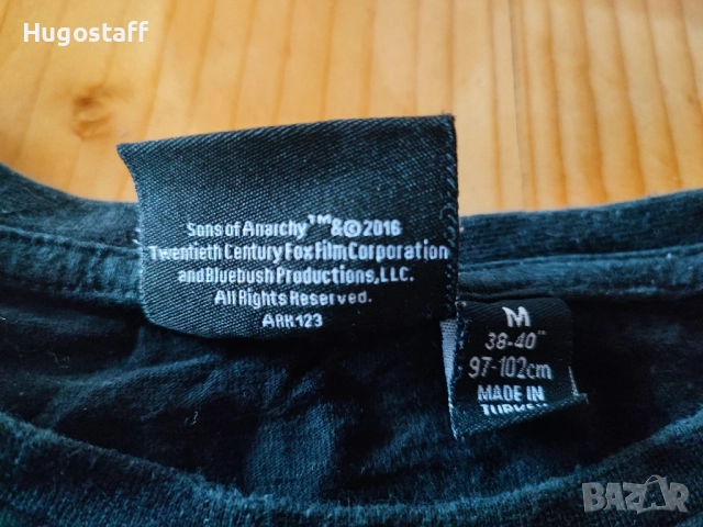 Оригинална Sons of Anarchy мъжка блуза тениска фланелка т шърт M, снимка 4 - Тениски - 51781729