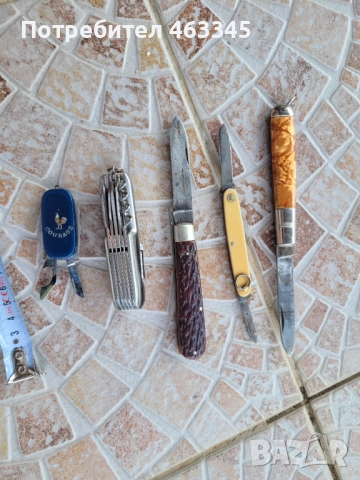 Нож, джобно ножче-5, снимка 3 - Антикварни и старинни предмети - 51632378