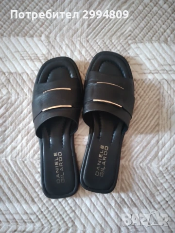 Дамски чехли естествена кожа, снимка 1