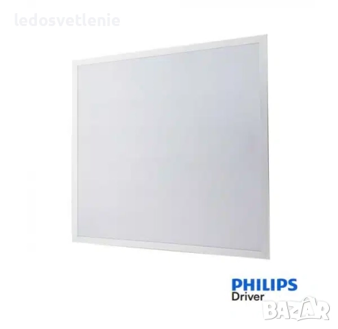 LED Панел 40W 4800lumen V-tac с Philips Драйвер и 5г гаранция 60×60см за скрит монтаж (за растер) в , снимка 7 - Лед осветление - 52418315