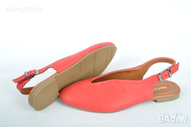 СЕЗОН'24! Леки и удобни дамски сандали от естествена кожа - Два цвята, снимка 9 - Сандали - 44938457