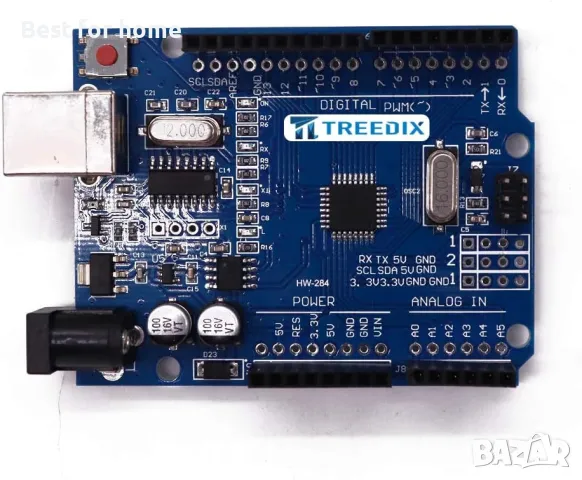 Платка за разработка TREEDIX ATmega328P CH340, снимка 6 - Други - 49418742