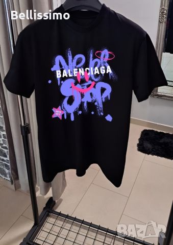 Мъжка тениска Balenciaga Premium quality, снимка 1 - Тениски - 46580134