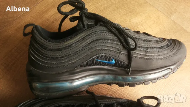 Nike Air Max 97 CN9580 001 Black Imperial Blue Размер EUR 38,5 / UK 5,5 маратонки 248-14-S, снимка 11 - Детски маратонки - 46878181