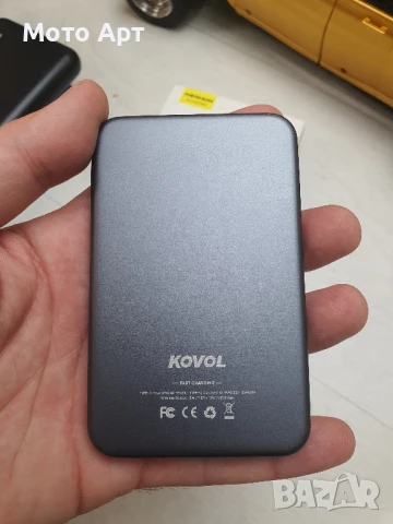 Безжична зарядна батетия за телегон и други, Може да се транспортира в самолет за пътувания, снимка 3 - Външни батерии - 50608541